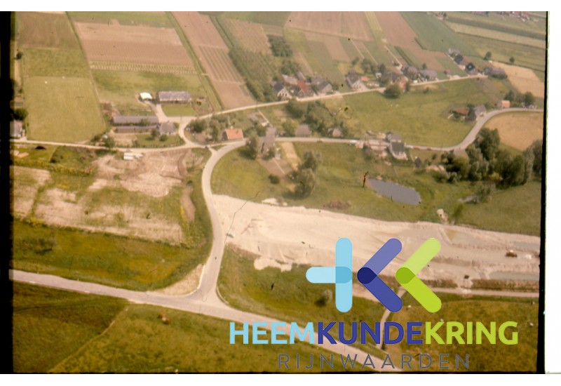 Herwen Luchtfoto Aanleg Batavenweg Coll. G.B.Janssen F00000558